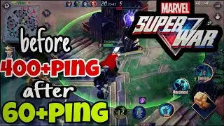 How To Fix ping In MARVEL SUPER WAR