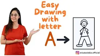Easy drawing | Step by step drawing for kids | Simple drawing | How to draw a boy