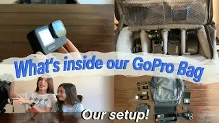 WHAT'S INSIDE OUR GOPRO BAG! | DAYTRIPPER BACKPACK | NOT SPONSORED | GOPRO USER