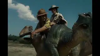 Cowboys Riding Dinosaurs