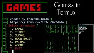 Games in Termux. Installing games in Termux on Android