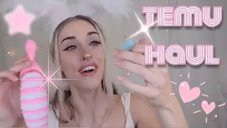 asmr 🩷 temu haul!!