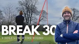 Can I Break 30 on this Par 3 Course? | First 9 Holes of 2024 (Jan 24)
