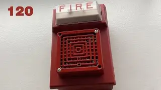 Fire Alarm Test 120 | Old Simplex 4903s