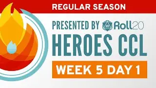 HeroesCCL | Regular Season Week 5 , Day 1 | Heroes of the Storm Esports