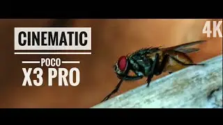 POCO X3 PRO Cinematic 4k video test