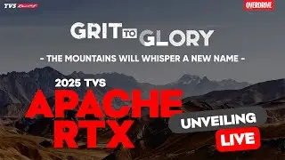 LIVE: TVS Apache RTX 300 Launch Event | Full Reveal + Features + Price | OVERDRIVE