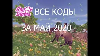 ВСЕ  КОДЫ ЗА МАЙ 2020/STAR STABLE