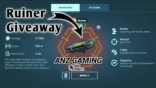 War Robots RUINER giveaway for 7 subscriber #WRwinRuiner