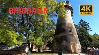 Brisbane, Australia: Walking Wickham Terrace and Creek Street. (4K)