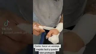 como hacer un vendaje para entrenar boxeo .
