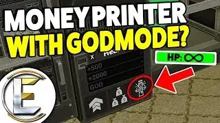 Money Printers WITH GODMODE? - Gmod DarkRP Life (New Hidden Buttons On OP Money Printer)