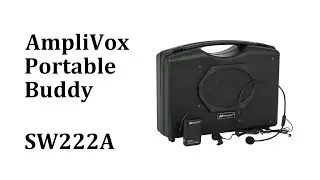 SW222A Wireless Audio Portable Buddy with Headset and Lapel Mics