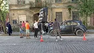 Съёмки фильма "По Законам Военного Времени" в г.Черняховске 21.09. 2023г.
