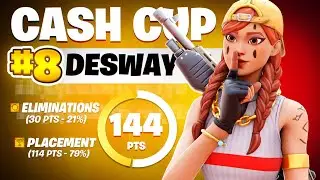 ЗАНЯЛ 8 МЕСТО НА СОЛО КЕШКАПЕ 🏆 | ЗАКОУЧИЛ SAMBURSKOY? | 8th PLACE IN THE SOLO CASH CUP 🏆 | desway