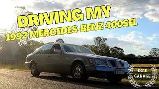 Can't get enough of my 1992 Mercedes-Benz W140 400SEL!