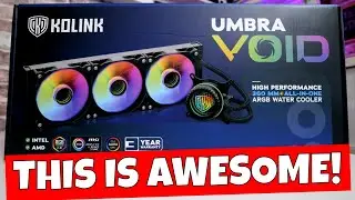 BEST Budget Cooler Kolink Umbra Void ARGB 360 AIO vs 13900k