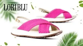 Босоножки в спортивном стиле | Обзор на босоножки Loriblu