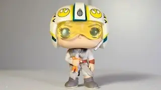 REY with X-WING HELMET Funko Pop review