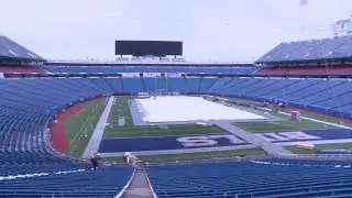 New Era Field transforms into ice rink
