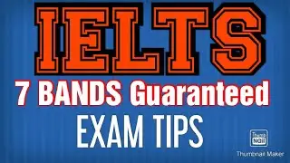 How to Score 7 BANDS IN IELTS | BEST TIPS | 2020 | LISTENING READING WRITING SPEAKING TIPS |2020i