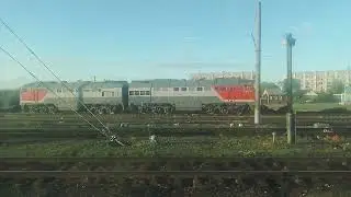 Прибытие на ст. Ртищево-1 / Arrival at Rtishchevo-1 station