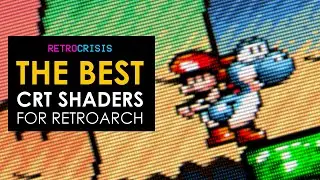 BEST CRT Shaders for RetroArch - HSM Mega Bezel & CyberLab - Retro TV Filter