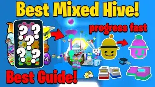 The Best Mixed Hive GUIDE in Bee Swarm Simulator!