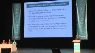 Dr Martin James UK Stroke Forum 2016 -  National Clinical Guideline for Stroke session