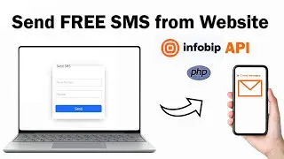 How to send SMS to mobile number from website using PHP code
