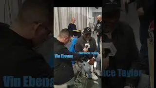 Vin Ebenau interviews New York Giants legend Lawrence Taylor