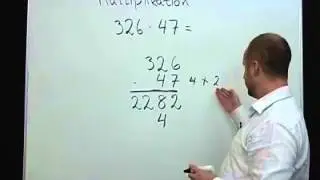 Uppställning av multiplikation