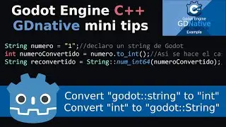 Godot Engine C++ Mini tips Casting conversion 
