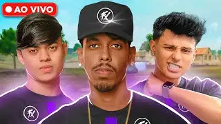 IRMÃOS VILLA AO VIVO 🔴 BRANQUELO REVELA FX 💚FREE FIRE MOBILE 💚