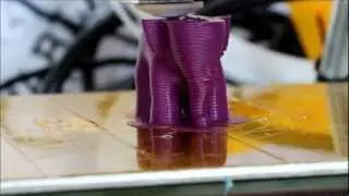 3d printer RepRap Huxley printing an Elephant model [Full]