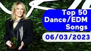 🇺🇸 TOP 50 DANCE/ELECTRONIC/EDM SONGS (JUNE 03, 2023) | BILLBOARD