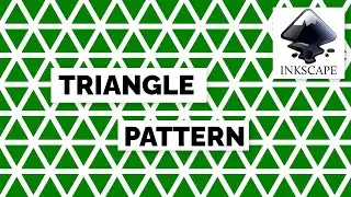 How to Create a Triangle Pattern in Inkscape