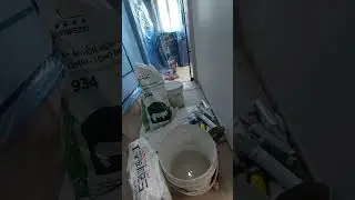 화장실 바닥타일 들뜸 부분 수리 진행 전체가 더 수월 합니다