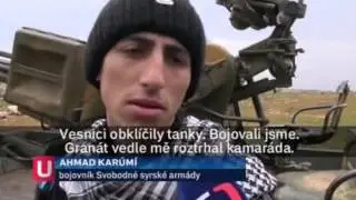 Český reportér u povstalecké skupiny v Sýrii