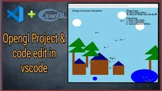 Computer Graphics OpenGL Mini Project || Computer Graphics using OpenGL and GLUT || Part-2