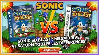 ⚡ Sonic 3D Blast : Mega Drive vs Saturn  toutes les différences !