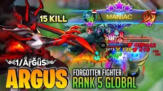 RIP SAVAGE , Argus Killing Machine | Argus Best Build 2020 | By  ༺1/ẴṝğǖS༻ - Mobile Legends