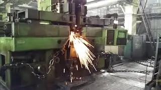 Цепесварочная машина KSH 500D цепь 25х125 на ЧАО ВИСТЕК