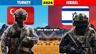 Israel vs Turkey Land Military Power Comparison 2024 | Turkey vs Israel Land Military Power 2024