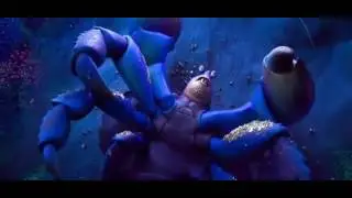 Таматоа сцена после титров из Моана 2016 Tamatoa The scene after the credits from Moana 2016