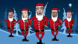 Dancing Santa (transform yourself) | After Effects Template 877500