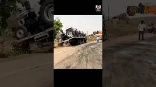 Tractoro se Bhara truck Palti kha Gaya || new tractor #shorts #youtubeshorts #tractor