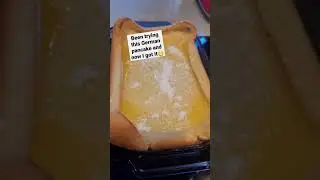 Have you tried making German pancake? #ytshorts #german #pancake