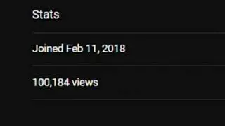 THANKS FOR 100K VIEWS