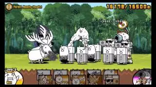 The Battle Cats - Forest Beasts Revised Hacker Cat Strat